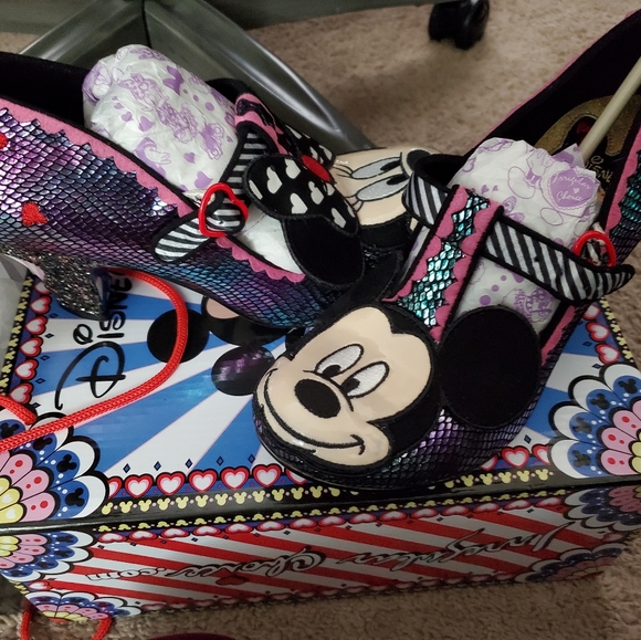 Irregular Choice I Heart Minnie EU40 BNIB - Picture 4 of 7